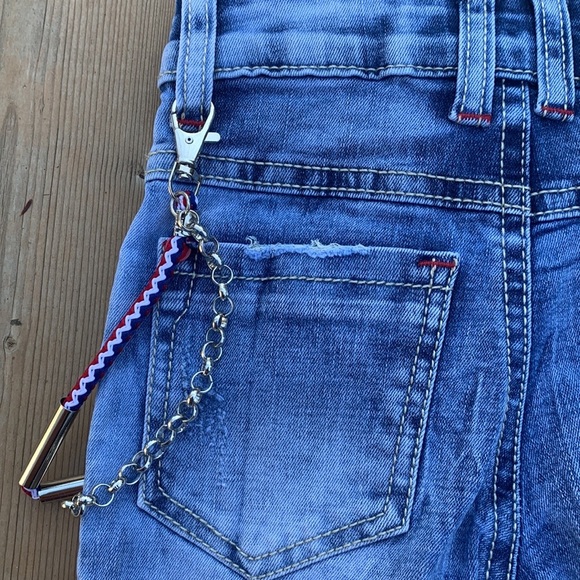 NWOT Small Gang Jean Shorts - Picture 5 of 9